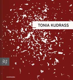 Titelseite des Ausstellungskataloges „schnittstellen“ von Tonia Kudrass (Design ©2011 hasche.mediendesign)