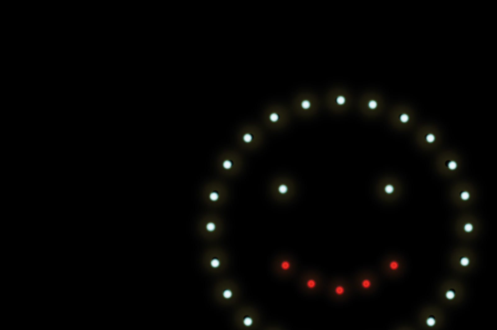 Illustration LED-Smiley  (Artwork ©2012 hasche.mediendesign)